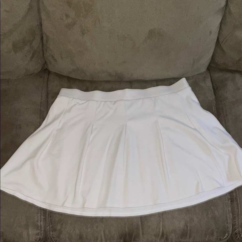 White Tennis Skirt